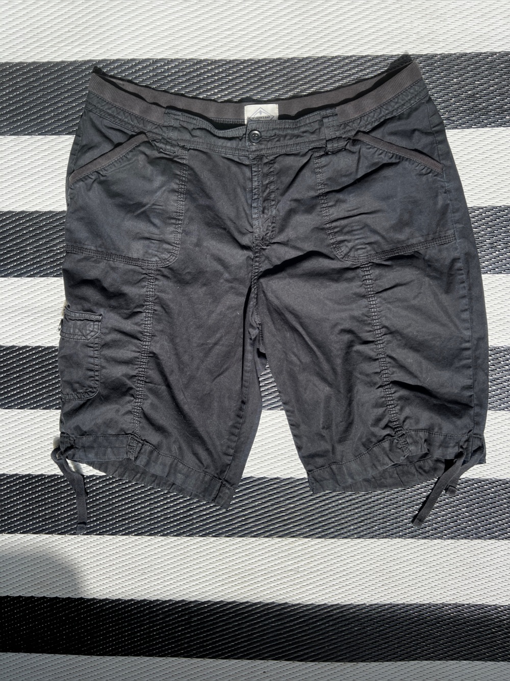 St. John's Bay Black cargo Shorts